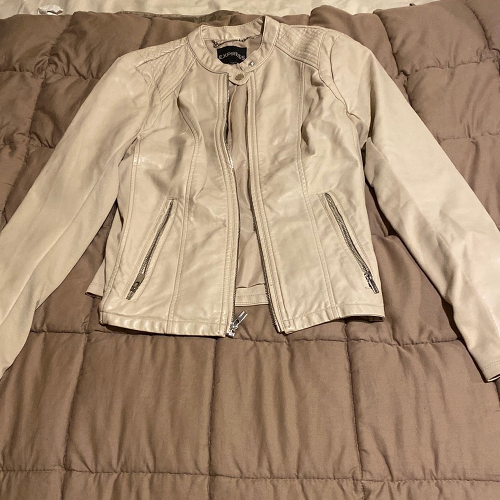 Express leather jacket